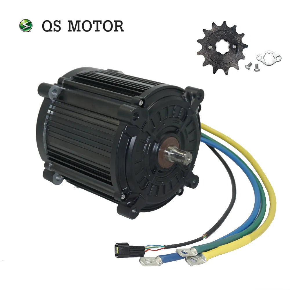 Electric Dirt Bike Motor: QS180 90H 8kW+ High-End QS Mid-Drive Motor