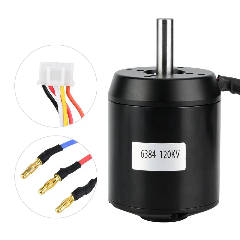 Skateboard Motor : High Performance 6384 120KV 3kW+ Hall Sensor Motor!