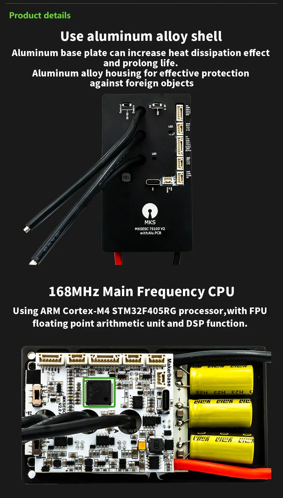 VESC : Makerbase 75100 V2 Top Performing Controller for EVs!