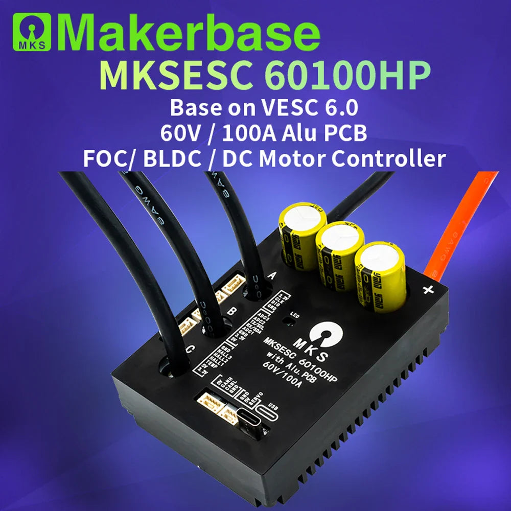 VESC : Makerbase 60100 V2 Top Performing Controller for EVs!