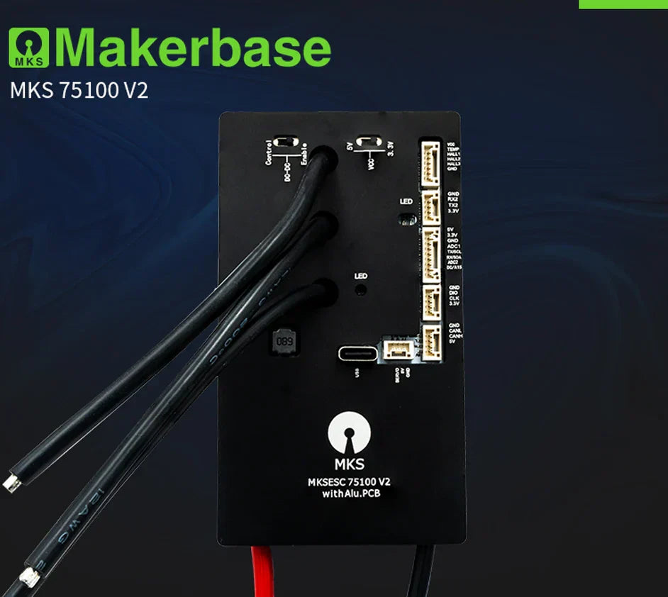 VESC : Makerbase 75100 V2 Top Performing Controller for EVs!