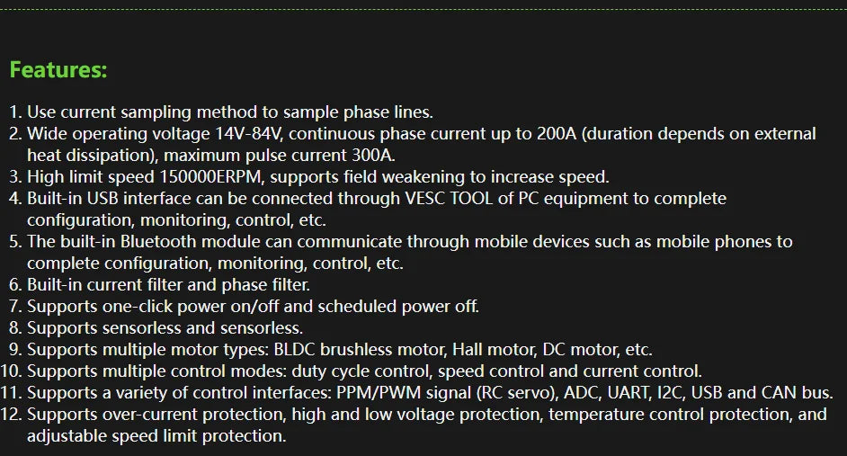 VESC : Makerbase 75200 V2 Top Performing Controller for EVs!