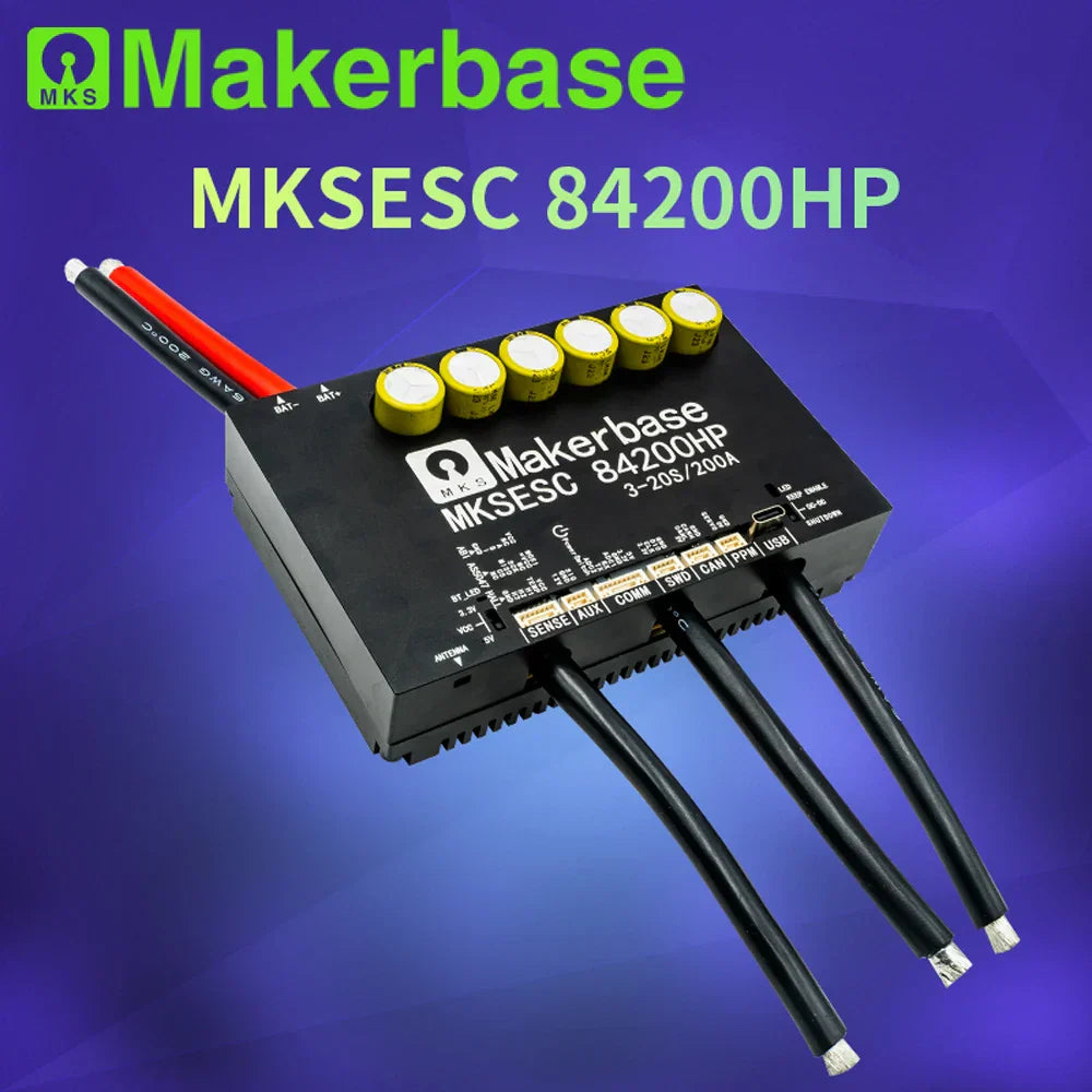 VESC : Makerbase 75200 V2 Top Performing Controller for EVs!