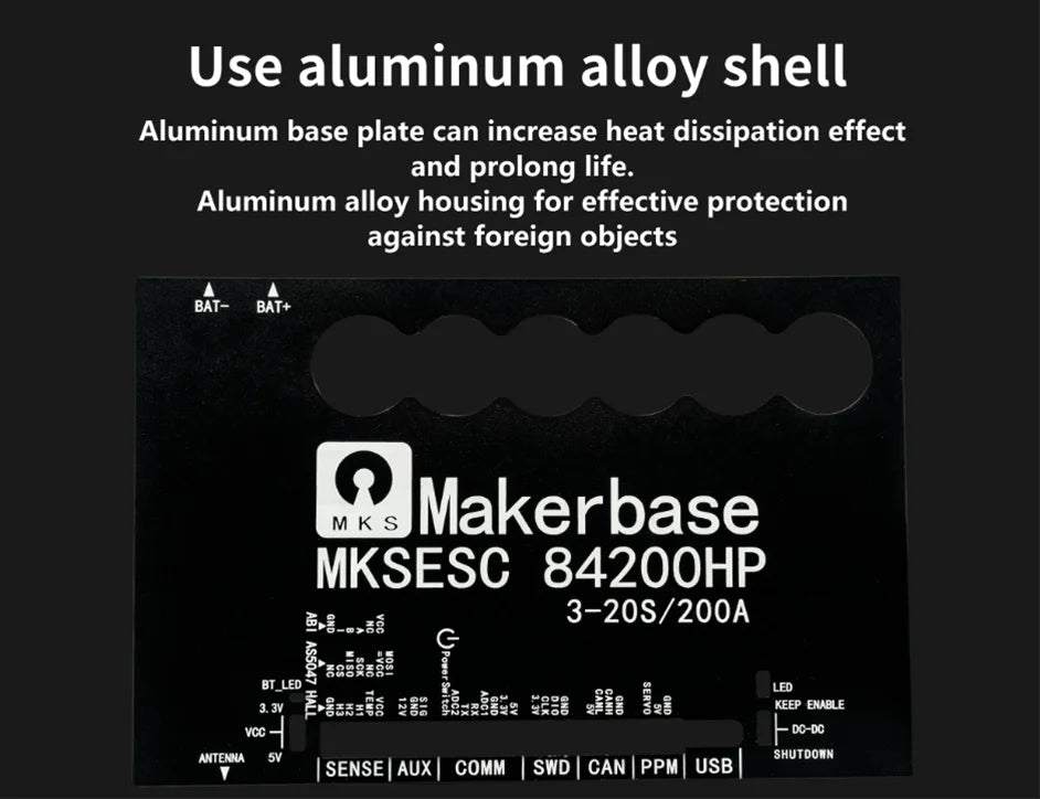 VESC : Makerbase 75200 V2 Top Performing Controller for EVs!