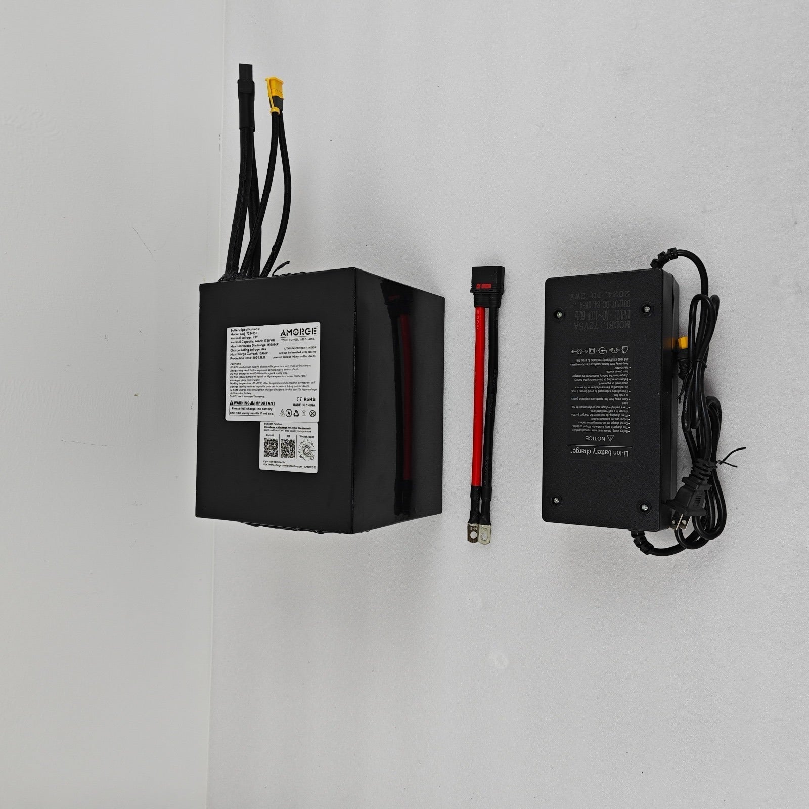 Razor Dirt Bike High-End Electric Battery Pack: 72V 24Ah (20kW+ Power)