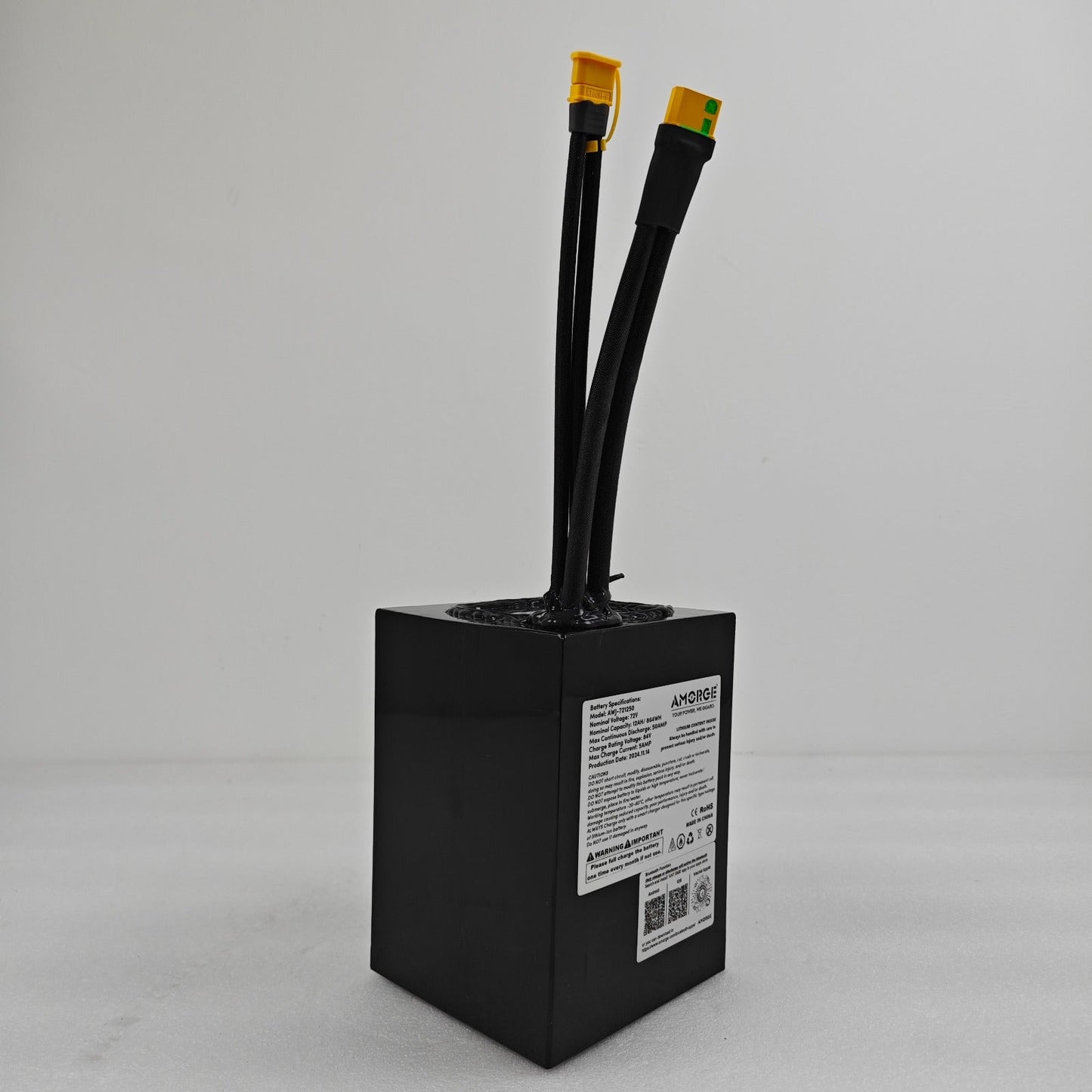 Razor Dirt Bike Battery Pack : High Performance 72V 12Ah Pack (10kW+)