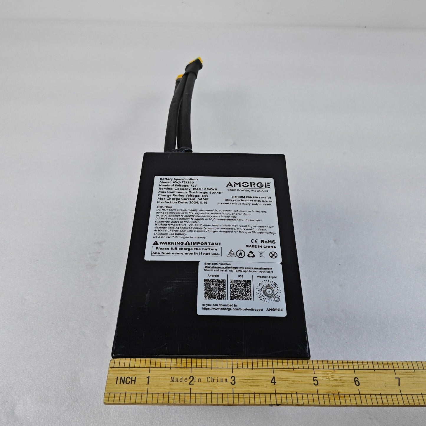Razor Dirt Bike Battery Pack : High Performance 72V 12Ah Pack (10kW+)