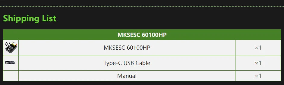 Makerbase VESC 60100 V2