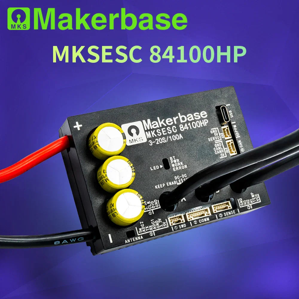 VESC : Makerbase 84100HP Top Performing Controller for EVs!