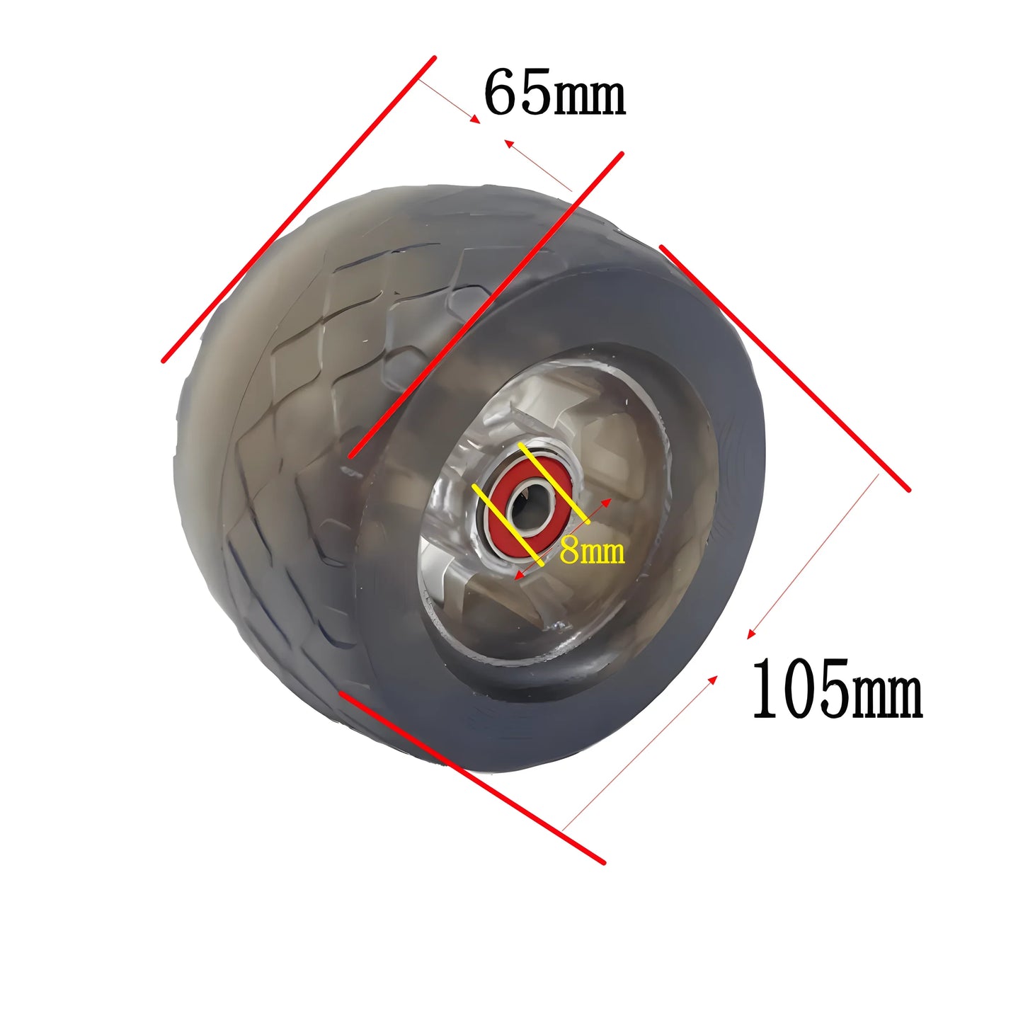 Skateboard Wheel Set : Urban All Terrain Wheels For Electric Boards